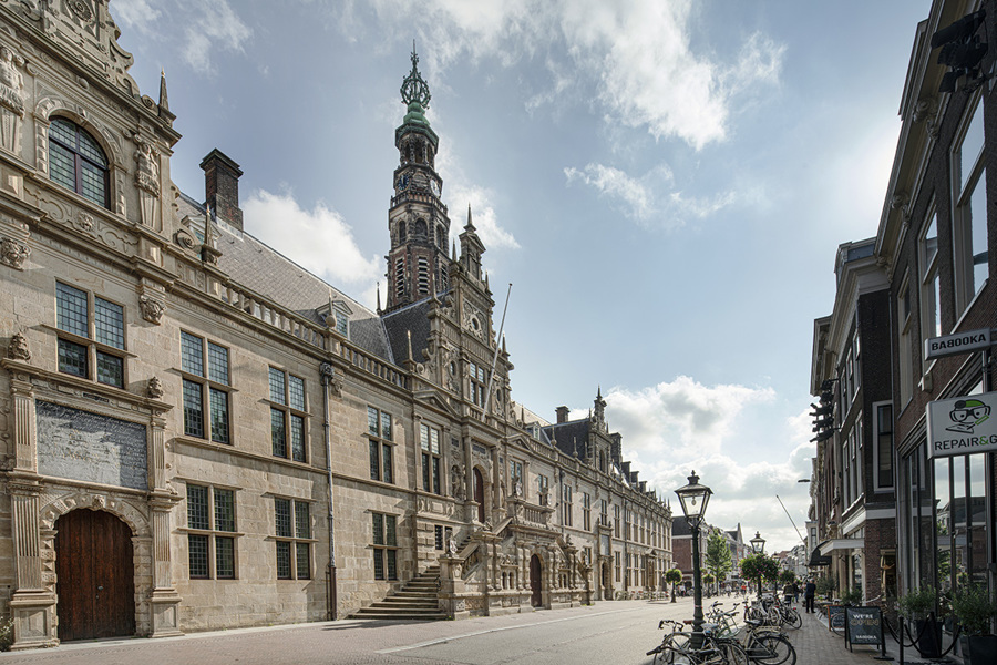 Stadhuis Leiden TAK architecten rijksmonument restauratie renovatie bestuursgebouw gemeente leiden